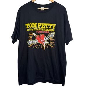 Tom Petty & The Heartbreakers 2008 Tour T-Shirt Runnin Down Dream Steve Winwood